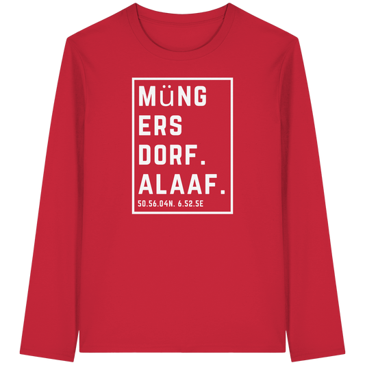 Müngersdorf Alaaf Druck - Organic Longsleeve T-Shirt