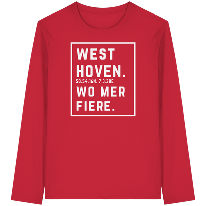 Westhoven Fiere Druck - Organic Longsleeve T-Shirt