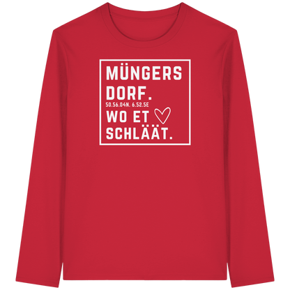 Müngersdorf Hätz Druck - Organic Longsleeve T-Shirt
