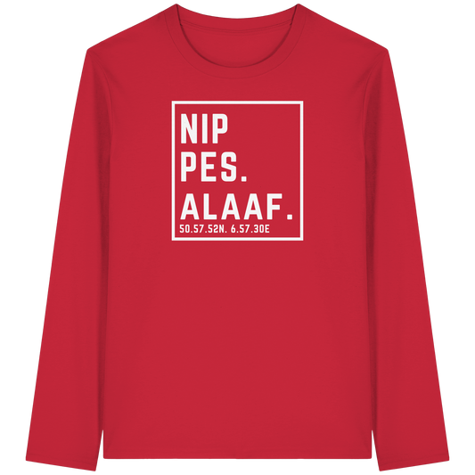 Nippes Alaaf Druck  - Organic Longsleeve T-Shirt