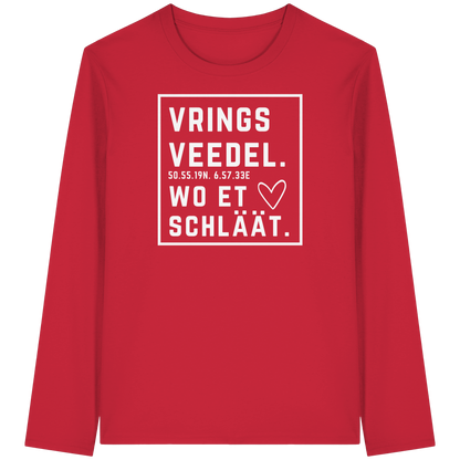 Vringsveedel Hätz Druck - Organic Longsleeve T-Shirt
