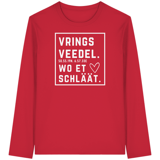 Vringsveedel Hätz Druck - Organic Longsleeve T-Shirt