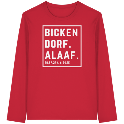 Bickendorf Alaaf Druck - Organic Longsleeve T-Shirt