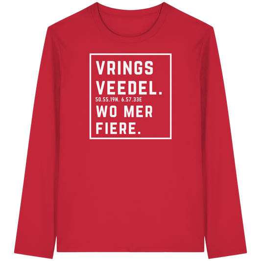 Vringsveedel Fiere Druck - Organic Longsleeve T-Shirt