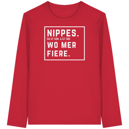 Nippes Fiere Druck - Organic Longsleeve T-Shirt
