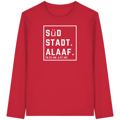 Südstadt Alaaf Druck - Organic Longsleeve T-Shirt