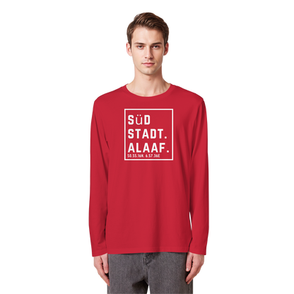Südstadt Alaaf Druck - Organic Longsleeve T-Shirt