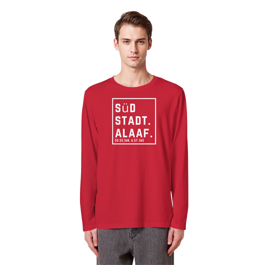 Südstadt Alaaf Druck - Organic Longsleeve T-Shirt
