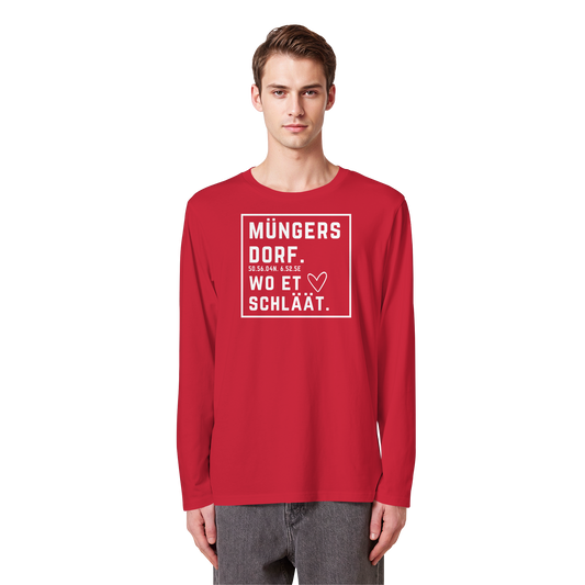 Müngersdorf Hätz Druck - Organic Longsleeve T-Shirt