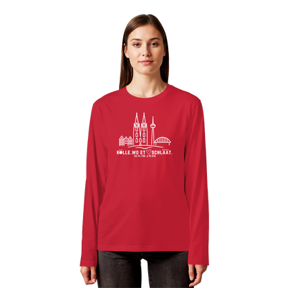 Skyline Hätz Druck  - Organic Longsleeve T-Shirt