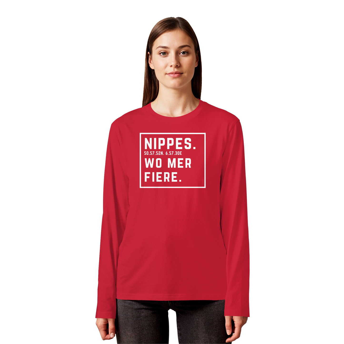 Nippes Fiere Druck - Organic Longsleeve T-Shirt