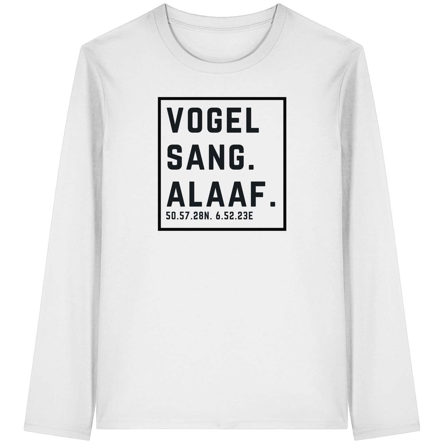 Vogelsang Alaaf Druck - Organic Longsleeve T-Shirt