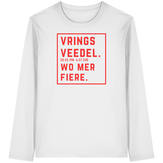 Vringsveedel Fiere Druck - Organic Longsleeve T-Shirt