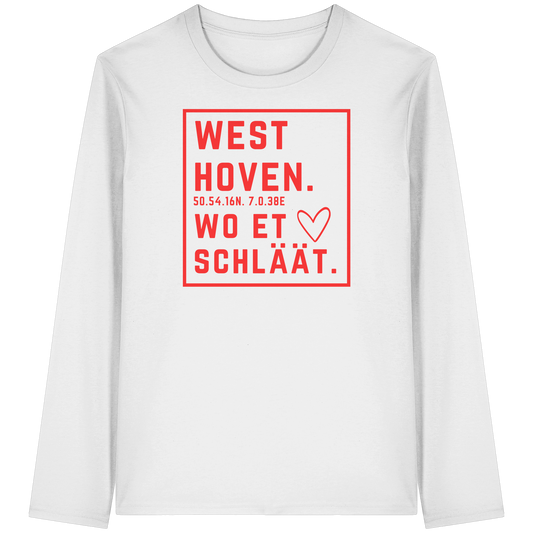 Westhoven Hätz Druck - Organic Longsleeve T-Shirt