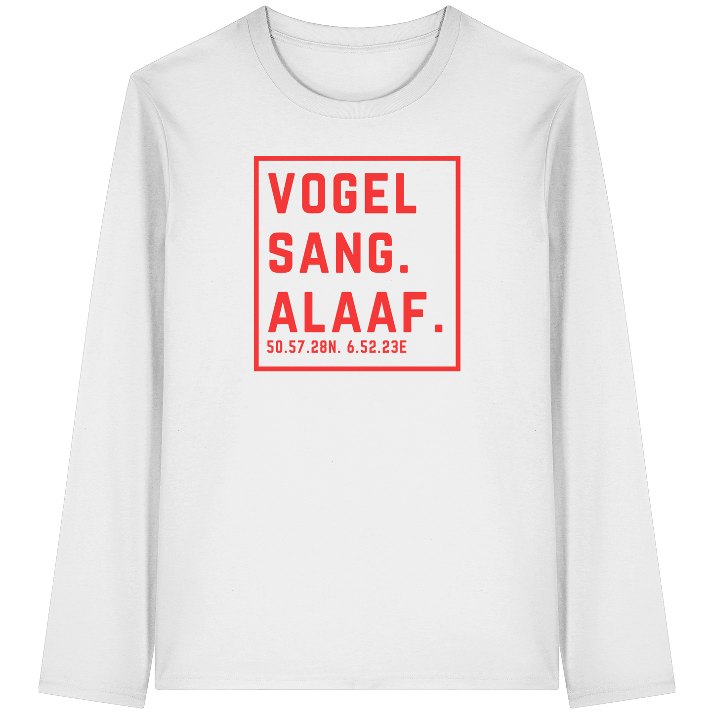 Vogelsang Alaaf Druck - Organic Longsleeve T-Shirt