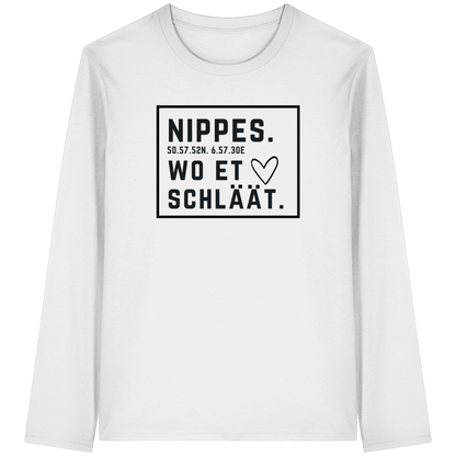 Nippes Hätz Druck - Organic Longsleeve T-Shirt