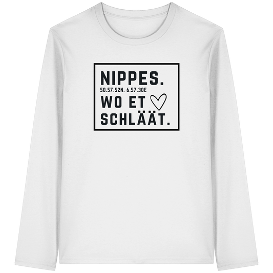Nippes Hätz Druck - Organic Longsleeve T-Shirt