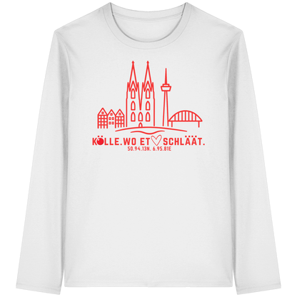 Skyline Hätz Druck - Organic Longsleeve T-Shirt