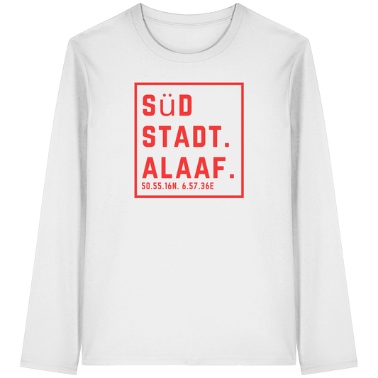 Südstadt Alaaf Druck - Organic Longsleeve T-Shirt