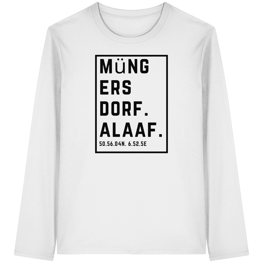 Müngersdorf Alaaf Druck - Organic Longsleeve T-Shirt
