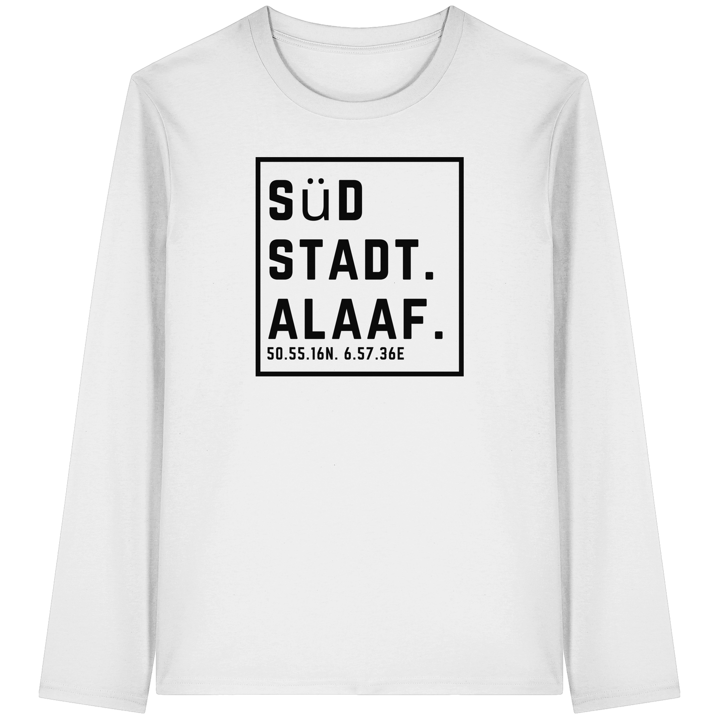 Südstadt Alaaf Druck - Organic Longsleeve T-Shirt