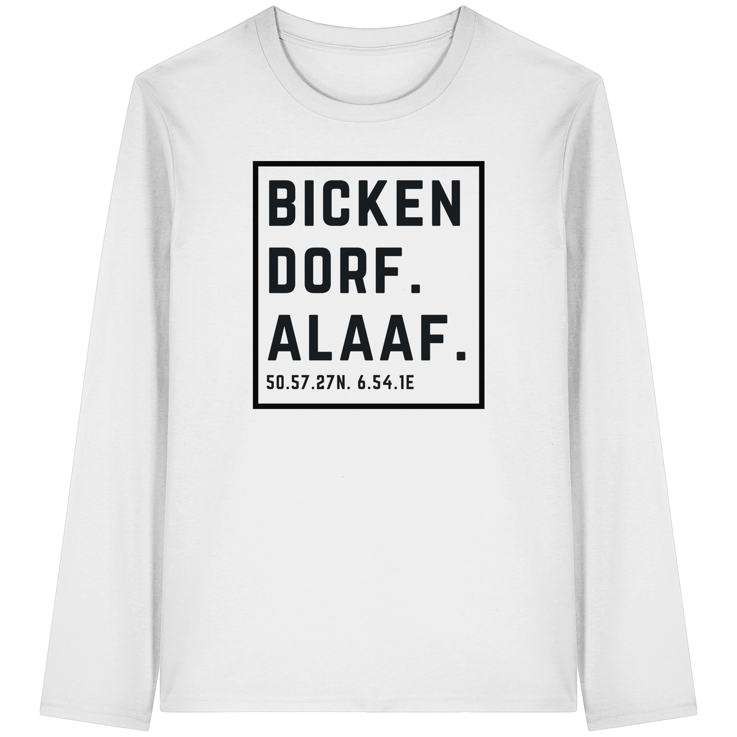 Bickendorf Alaaf Druck - Organic Longsleeve T-Shirt