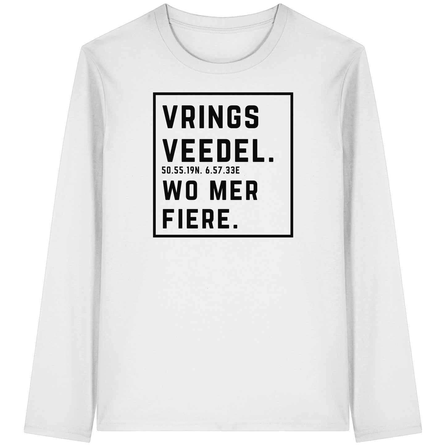 Vringsveedel Fiere Druck - Organic Longsleeve T-Shirt