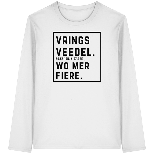 Vringsveedel Fiere Druck - Organic Longsleeve T-Shirt