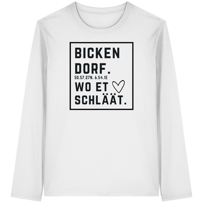 Bickendorf Hätz Druck - Organic Longsleeve T-Shirt