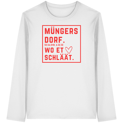 Müngersdorf Hätz Druck - Organic Longsleeve T-Shirt