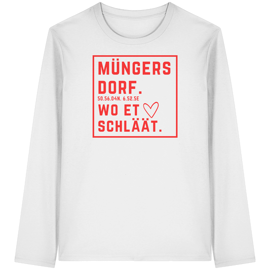 Müngersdorf Hätz Druck - Organic Longsleeve T-Shirt