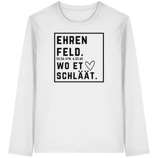 Ehrenfeld Hätz Druck - Organic Longsleeve T-Shirt