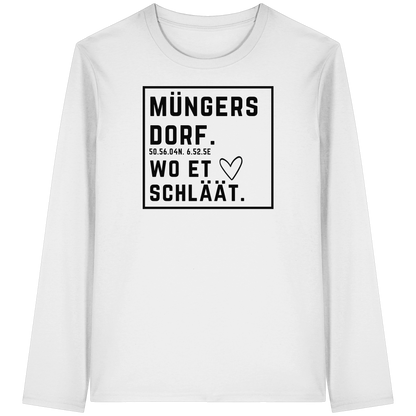 Müngersdorf Hätz Druck - Organic Longsleeve T-Shirt