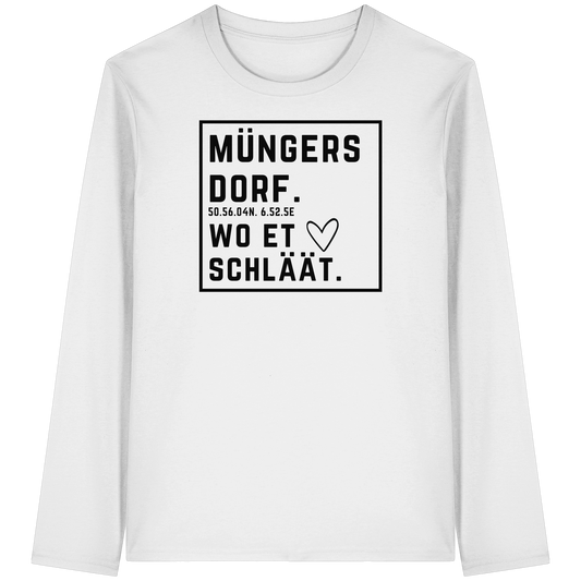 Müngersdorf Hätz Druck - Organic Longsleeve T-Shirt