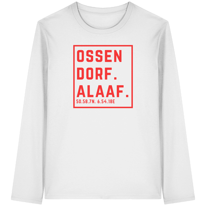 Ossendorf Alaaf Druck - Organic Longsleeve T-Shirt