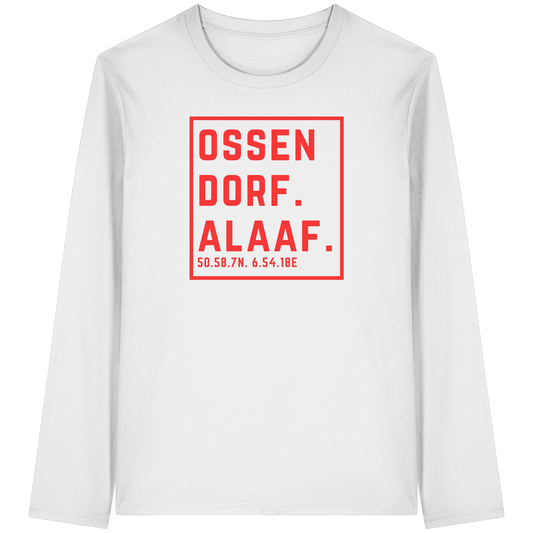 Ossendorf Alaaf Druck - Organic Longsleeve T-Shirt