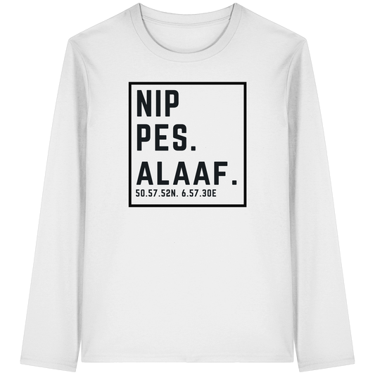 Nippes Alaaf Druck - Organic Longsleeve T-Shirt