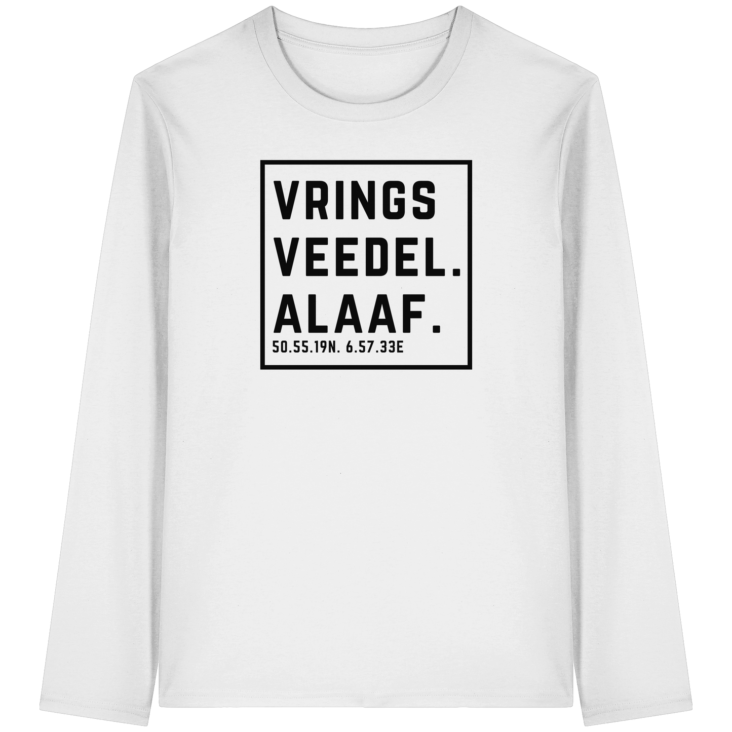 Vringsveedel Alaaf Druck - Organic Longsleeve T-Shirt