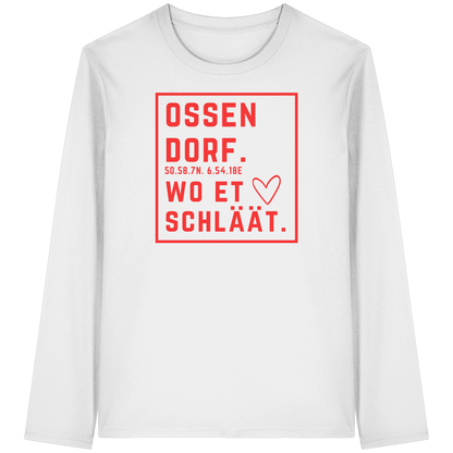 Ossendorf Hätz Druck - Organic Longsleeve T-Shirt
