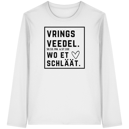 Vringsveedel Hätz Druck - Organic Longsleeve T-Shirt