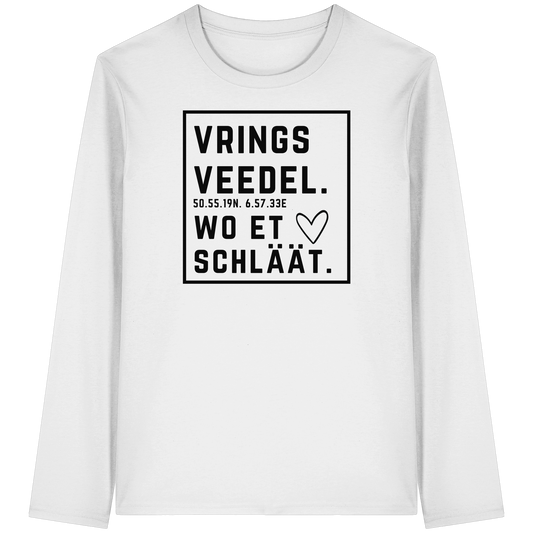 Vringsveedel Hätz Druck - Organic Longsleeve T-Shirt