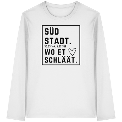 Südstadt Hätz Druck - Organic Longsleeve T-Shirt