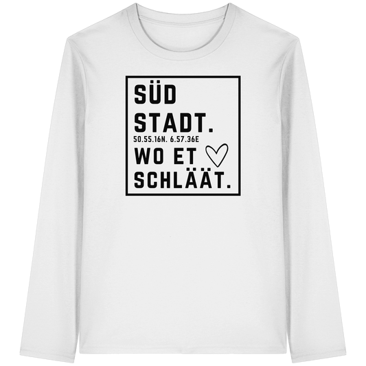 Südstadt Hätz Druck - Organic Longsleeve T-Shirt