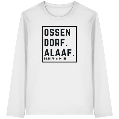 Ossendorf Alaaf Druck - Organic Longsleeve T-Shirt