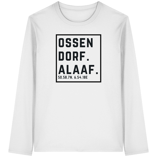 Ossendorf Alaaf Druck - Organic Longsleeve T-Shirt