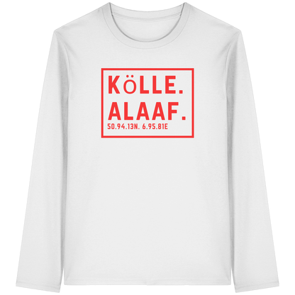 Kölle Alaaf Druck - Organic Longsleeve T-Shirt