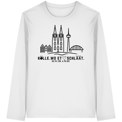 Skyline Hätz Druck - Organic Longsleeve T-Shirt
