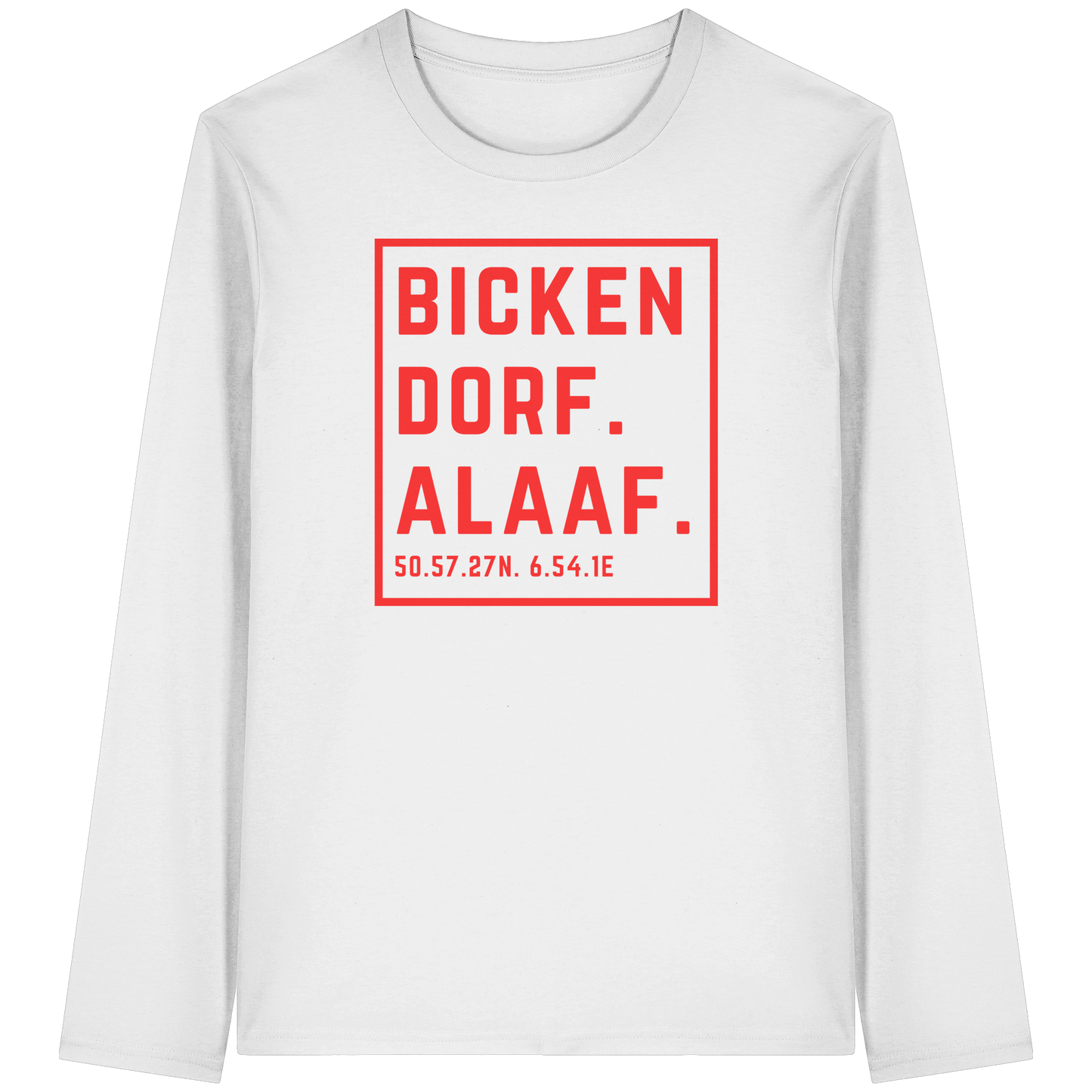 Bickendorf Alaaf Druck - Organic Longsleeve T-Shirt