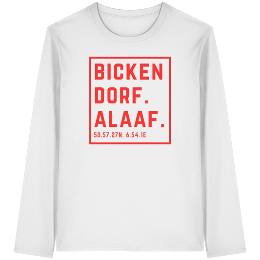 Bickendorf Alaaf Druck - Organic Longsleeve T-Shirt