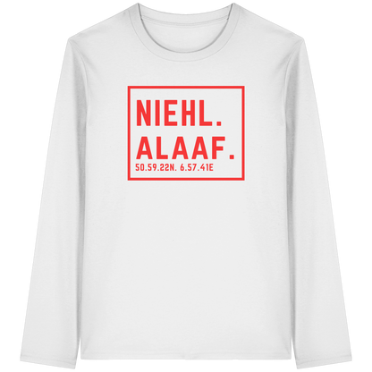 Niehl Alaaf Druck - Organic Longsleeve T-Shirt